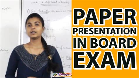 Image result for Exam Paper Presentation Tips