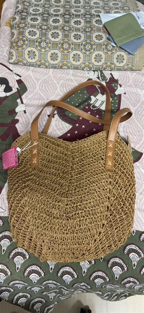 Buy MAIRO LIFESTYLE Straw Wicker Handmade Boho Summer Beach Braided ...