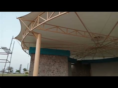 car parking tensile structure - OUTDOOR PVC TENSILE MEMBRANE STRUCTURE ...