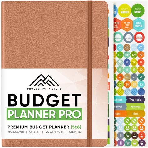Best 2024 Budget Planner & Budget Book | 12-Mo Finance Planner, Monthly ...