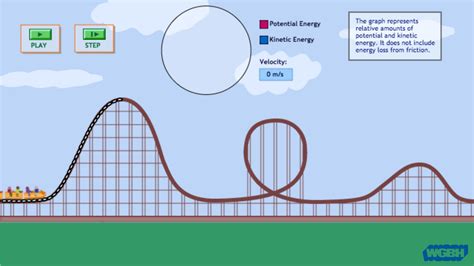 Conservation Of Mechanical Energy Roller Coaster