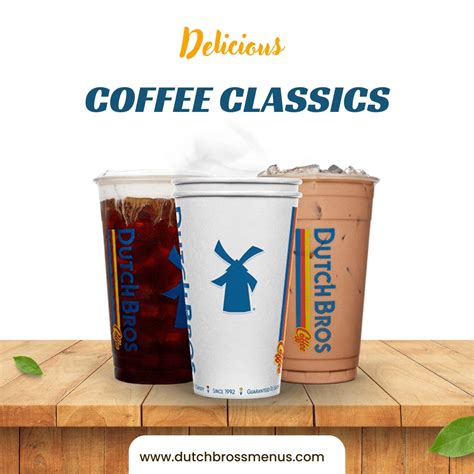 Menu - Dutch Bros