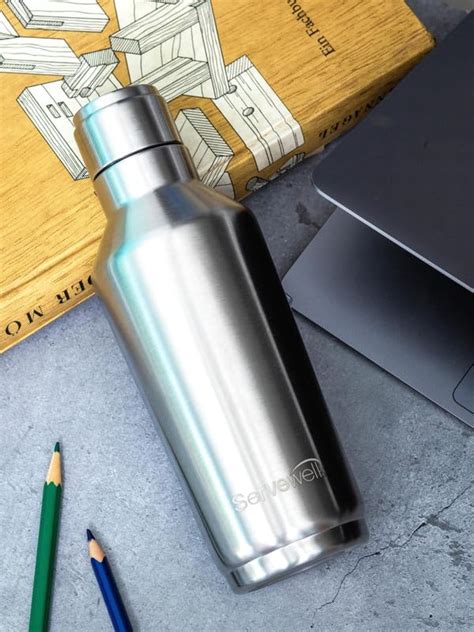 Servewell 1 pc Alaska - SS Single Wall Bottle 675 ml -Steel : Amazon.in ...