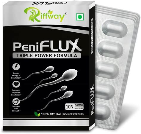 Riffway Peni Flux Natural Capsules Intensifies Male Erection ...