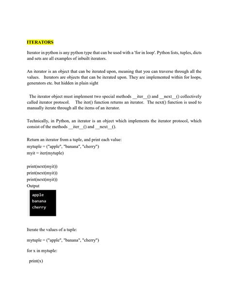 Image result for Python Iterators