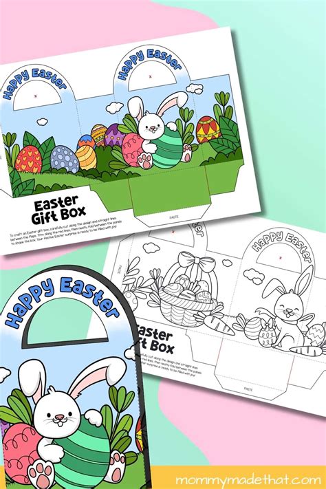 Printable Easter Crafts (Free templates!)