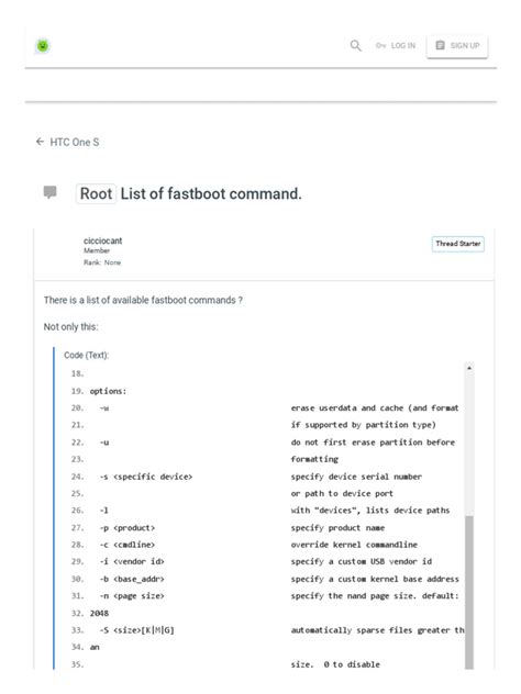 Fastboot Commands Guide 的图像结果