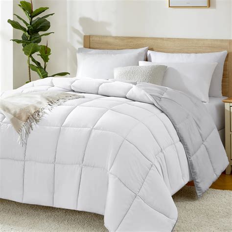 Homelike Moment Lightweight King Comforter - Grey Down Alternative ...