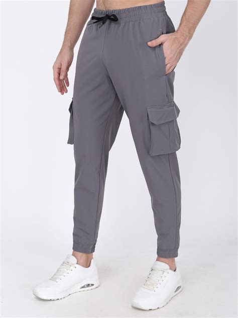 Buy Stylish Grey Cargo Pants For Men Online – JEFFA