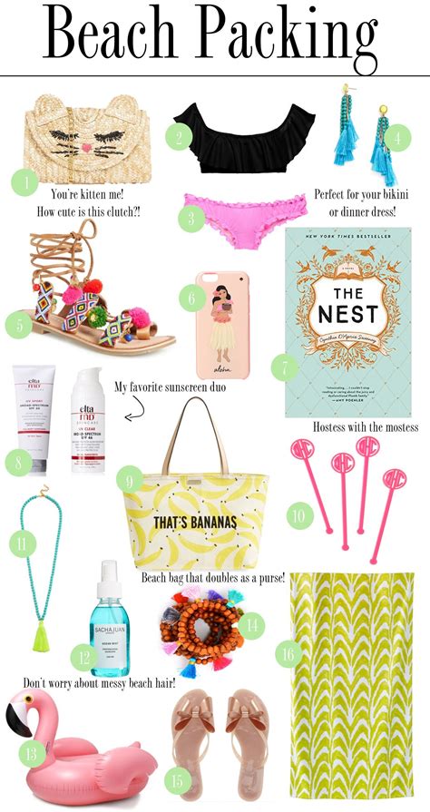 Beach Packing List | What to Pack for Your Beach Vacation