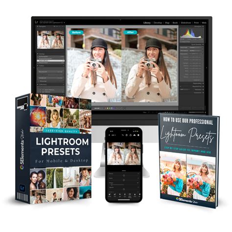 1400+ Professional Lightroom Presets - For Mobile & Desktop – 5Elements ...