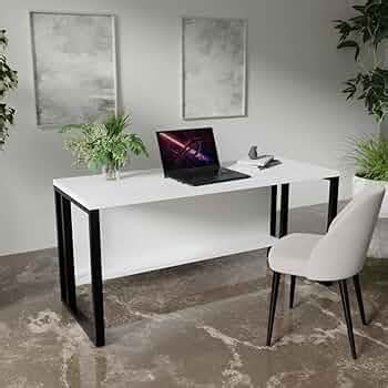 Riyan Luxiwood Cosmo Computer Desk Home/Office Desk MDF Board with Flat ...