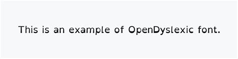 Best Font For Dyslexia