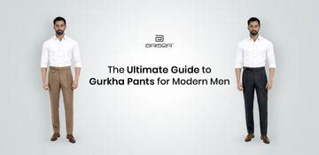 Gurkha Pants for Men: Complete Style Guide by Ariser