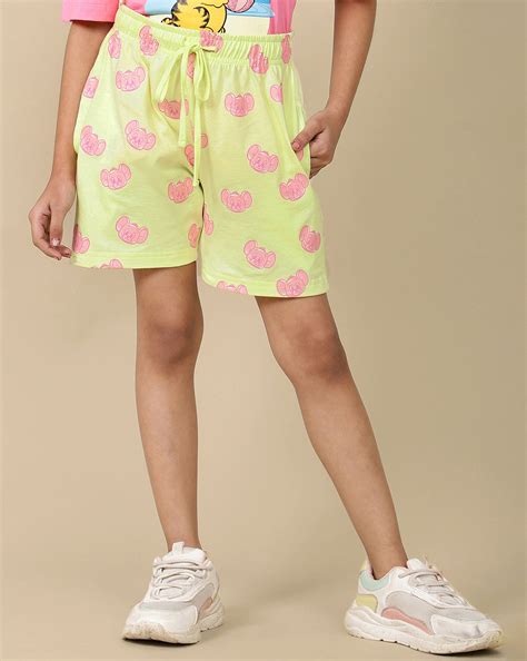 Tom & Jerry Printed Regular Fit Shorts For Girls – Kidsville