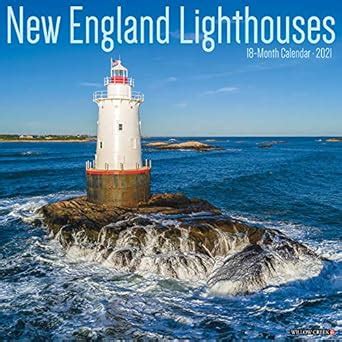 Buy New England Lighthouses 2021 Calendar Book Online at Low Prices in ...