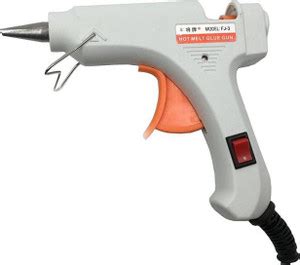 FADMAN WHITE MINI 20 WATT HOT MELT GLUE GUN AND ON OFF SWITCH AND ...