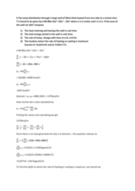 Heat Transfer Practice Problems 的图像结果