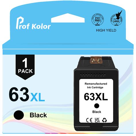 63XL 63 Ink Cartridges for HP Ink 63 Black, 1-Pack - Walmart.com