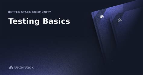 Testing Basics 的图像结果