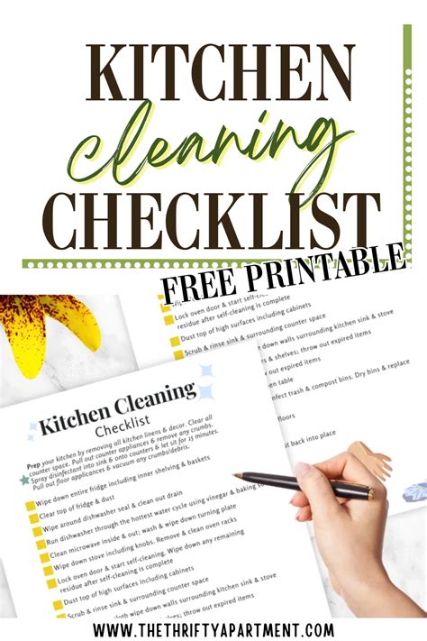 Image result for Quick Cleaning Kitchen Check List
