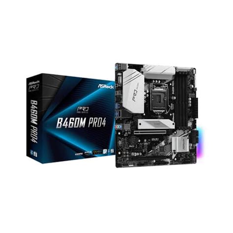 ASRock B460M Pro4 | LGA 1200 | M-ATX Form Factor - Motherboard