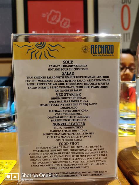 Menu at Flechazo Whitefield, Bengaluru, Phase 1
