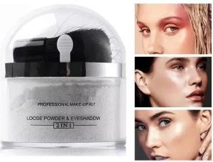 GFSU HIGH QUALITY SHIMMERY SHINE WHITENING SHIMMER LOOSE HIGHLIGHTER ...