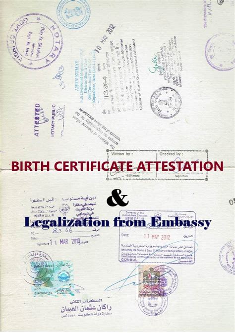 [Birth Certificate Attestation Bahrain Embassy]Attestation for Bahrain ...