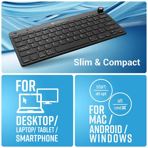 Zebronics Keypad X1 Wireless Keyboard for PC & Smart TV
