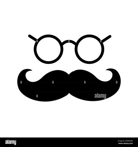Nerd Glasses With Mustache