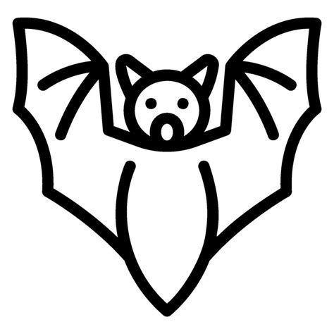 Image result for Bat Sign Thin Line