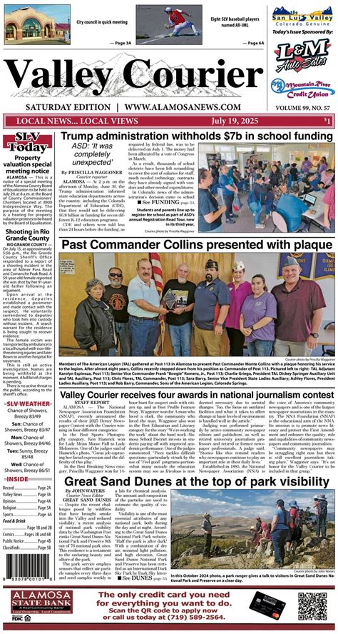 Valley Courier - The Alamosa News