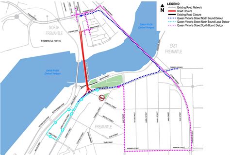 Roadworks Update - Swan River Crossings Fremantle Bridge - WestCycle