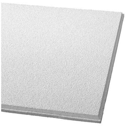 Armstrong Dune Ceiling Tile, 24 in W x 48 in L, Angled Tegular, 15/16 ...
