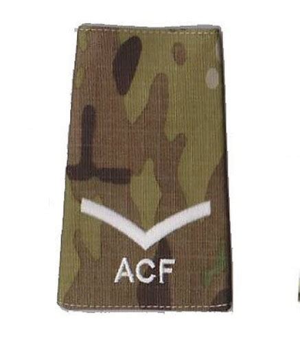 New All Ranks Multicam MTP ACF RANK SLIDE ( Cadets | Ubuy India