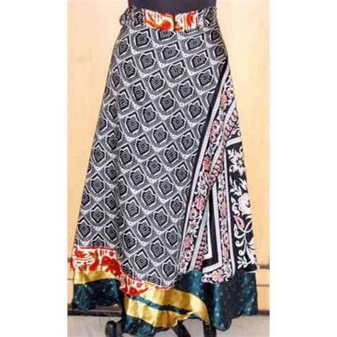 Reversible Sari Silk Magic Wrap Skirts - Beach Wear Silk Wrap Skirt ...