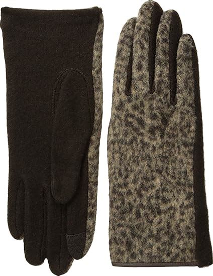 Buy Echo Design Women's Echo Touch Cheetah Glove Brown SM at Amazon.in