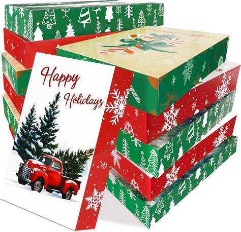 Amazon.com: YANGTE 12 Pack Large Christmas Gifts Boxes with Lids for ...