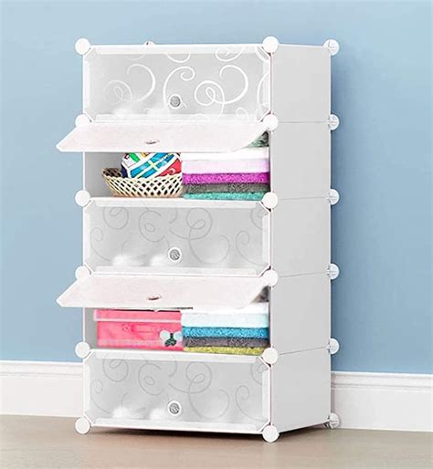 CITRODA Multipurpose Wardrobe Organizer for Clothes Plastic Collapsible ...