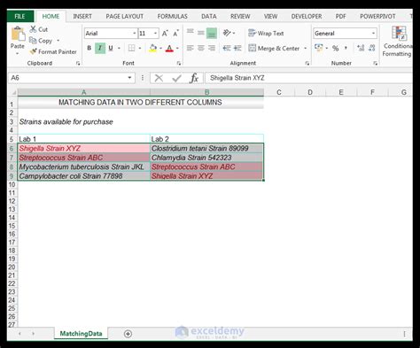 Image result for Compare Two Columns in Excel Find Differences