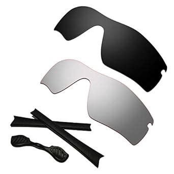 Buy HKUCO Black/Titanium Polarized Replacement Lenses plus Black ...