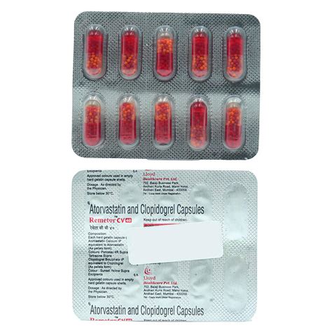 Remetor CV 40 - Strip of 10 Capsules : Amazon.in: Health & Personal Care