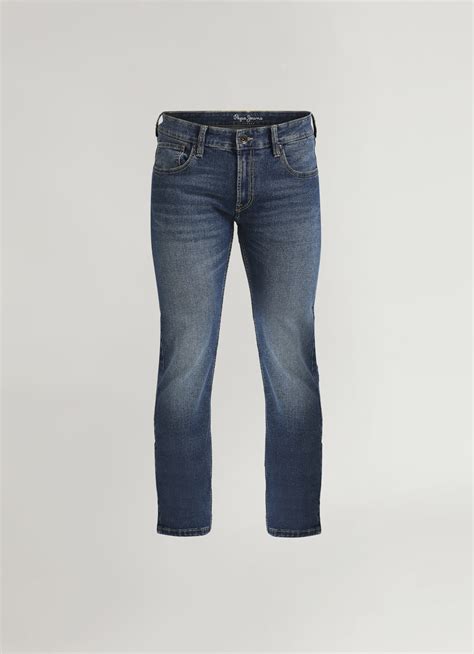 Vapour Mid Rise Mid Rise Slim Fit Jeans | Pepe Jeans India