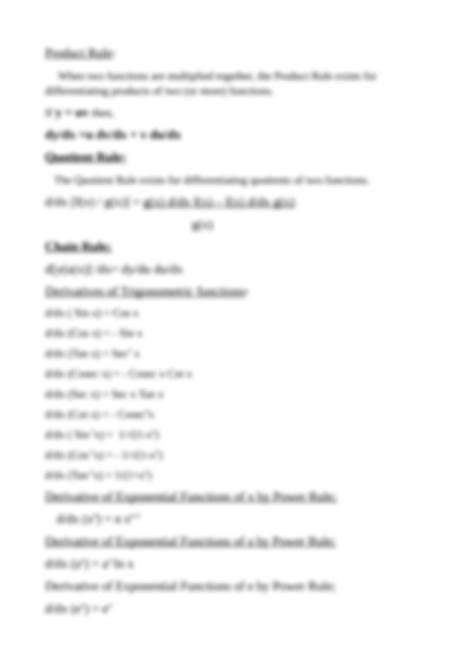 Image result for Maths Differentiation Explained