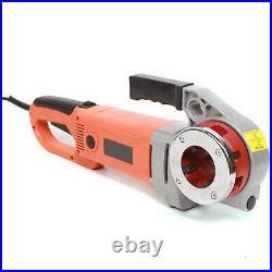 Image result for Using 2 Electric Pipe Thread Cutter