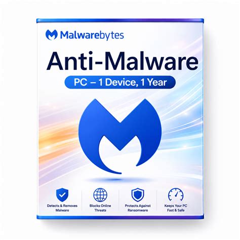 Malwarebytes Premium - 1 Year 1 PC Anti-Malware Key
