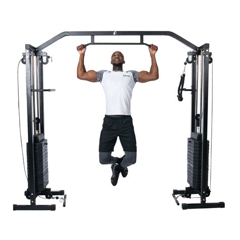 Fit4Home Multi Gym 150kg Cable Crossover Machine Home Fitness Station ...