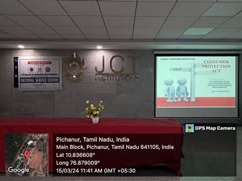 World Consumer Rights day celebration – JCT Engineering