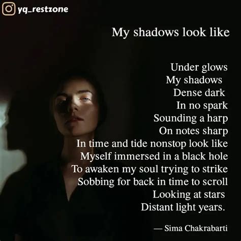 Under glows My shadows ... | Quotes & Writings by Sima Chakrabarti ...